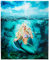 Koltose by Mash werfen meerjungfrau Decke, entzückende super-weichen extra Large Mermaid Decke für Frauen, mädchen, Jugendliche und Kinder, Nette Fleece Mermaid Blanket (50in x 60in)
