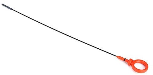 Qiilu Ölpeilstab Ölmessstab Ölstab Messstab Öl Peilstab Öl Dipstick für Automobilersatzteile Motor Ölstand Dipstick Motorölstand Messstab 06E115611E für A4/S4/A6/S6/A8/S8