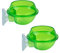 Cenyo AUEAR 2 Pack Reptile Suction Cup Feeder Chameleon Feeding Food Bowl Water Dish Gecko Ledge Supplies Accessories for Gecko Lizard Bearded Dragon