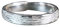 NicoWerk Damen Silberring Borke aus 925 Sterling Silber Gefräst Schlicht Schmal Bandring Eismatt Baumrinde mit Struktur Verstellbar Offen SRI673