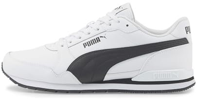 PUMA Unisex St Runner V3 L Baskets, Puma White Puma Black, 44 EU