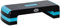 HOMCOM Aerobic-Stepper Steppbrett höhenverstellbar Fitness Heimtrainer mit 3 Stufen (10/15/20 cm) Indoor Outdoor Belastbarkeit bis 150 kg 78 x 28 x 10-20 cm Blau