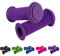 RosewineC Manopole per manubrio per bici morbide e antiscivolo per bicicletta per bambini manubri per scooter impugnature in gomma universale per bambini ragazzi ragazze (viola)
