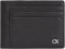 Calvin Klein Porte-Carte Homme Metal Ck Id Cardholder Cuir, Noir (Ck Black), Taille Unique