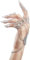 Niceneeded Punk-Armband Mit Fingernägeln Und Klauenspitze, Silberner Vintage Fingerspitzen-Krallenring Mit Handkette, Halloween Cosplay Kostüm Handketten Schmuck Mit Fingernagel Für Damen Und Herren