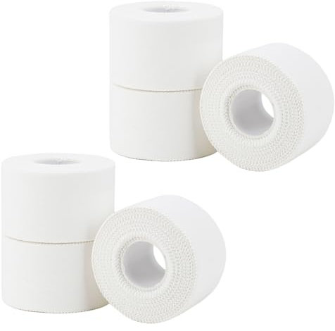 6 Pcs Strap Sport, 3,8 cm x 10 m Ruban Adhésif Sport - Strapping AdhéSif ÉLastiques Et ImperméAbles Sportif DéChirable Pour Handball Football Volleyball