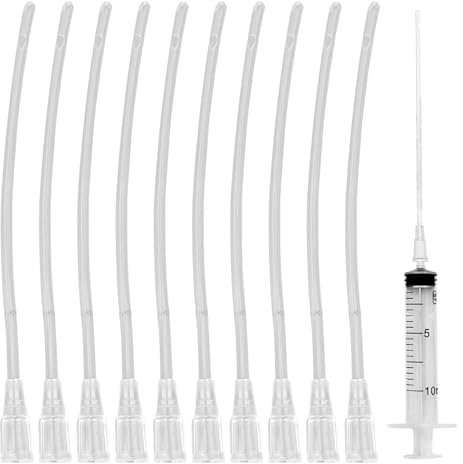 10 Stück Jungvögel Füttern Spritze, Tauben Zubehör, Feeder Futter, Handfütterungswerkzeug für Baby Vögel und Papageien, Milch, Wasser, Medikamente, Einfach zu Reinigen