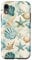 iPhone XR Seafoam Green & Beige Coastal Shells Case
