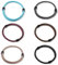 GoPaw 6 Pcs Nautical Braided Bracelet, Men Women Rope Cord Surfer Bracelet,Raided Nautical Bracelets, Adjustable Friend Bracelet Bracelets For Men Women Teens (Multicolor A)