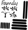 Yardenfun 1ensemble Sticker Mural Arbre Acrylique Décoration Murale Photo Cadre Naturel Pour Chambre Et Salon