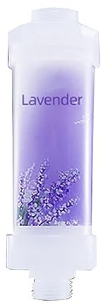 JUCHRZEY Filtro for soffione doccia profumato Filtro for doccia profumato Rimozione del cloro Filtro for doccia Accessori for il bagno Regalo femminile (Lavanda)
