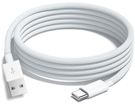 3m USB A to USB C Charger Cable, IPhone 17 Carplay Charger Compatible for IPhone 17/16/15 Pro Max,16 15 Plus, 17Air, iPad 10th, iPad Pro 12.9/11, iPad Air 5th/4th, Mini 6th Type C Long Charging Cord