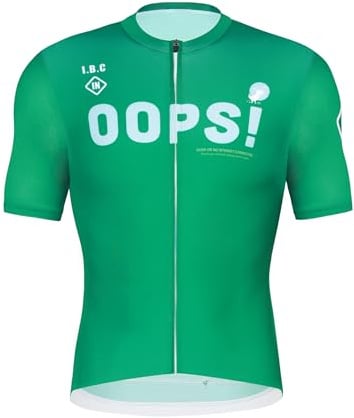 INBIKE Herren Radtrikot Kurzarm Atmungsaktiv Schnelltrocknend Elastisch Feuchtigkeitsabsorbierend Rutschfester Saum Reflektierende Fahrradtrikot für Radfahren MTB Rennrad Sommer
