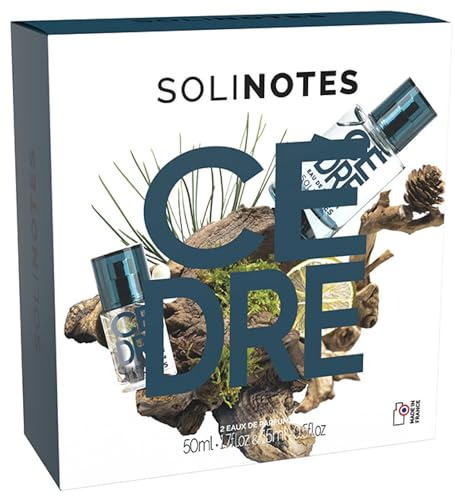 Solinotes Cèdre Eau de Parfum 50 ml + Spray 15 ml Offert