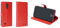 caseroxx Custodia compatibile con Brondi Amico Vero 4G, Bookstyle, colore rosso