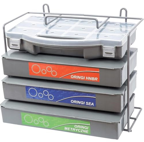 Resser O-Ring Set HNBR SAE Metrisch Gummidichtungen für Klima & Hydraulik XXL Dichtungsringe Sortiment 900-teilig