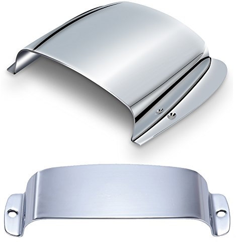 Tonabnehmer Cover, Pickup Brücken Abdeckung Set für JB Bass (Silber)