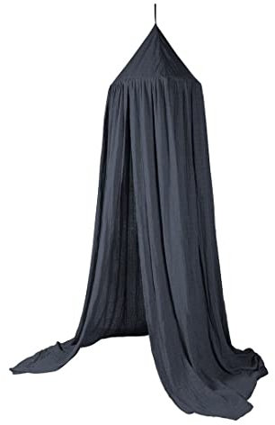 Sebra Baldachin - Himmel, Farbe denim blue