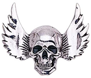 TOSSPER Skull Revers Pin Simple Crâne Halloween Pins Soirée Costume Costume Broche