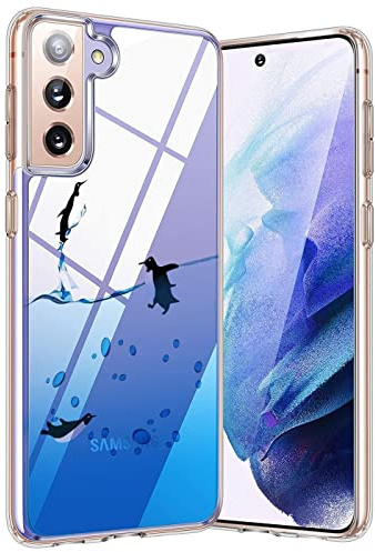 CoolGadget Marble Handyhülle für Samsung Galaxy S21 FE IMD Design Case, Kratzfest mit UV-Print & langanhaltender Farbe, kompatibel mit Samsung Galaxy S21 FE (6,4 Zoll)