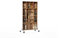 Riscaldatore a infrarossi Könighaus - 1000 watt - a basso consumo = riscalda in 2 minuti - con piedini e termostato - riscaldatore mobile - look piacevole con motivo: Vino