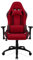 REKT ULTIM8-RS - Chaise Gaming en Tissu Premium - Inclinable à 160 ° - Accoudoirs 3D - Coussin Ajustable pour La Nuque - Coussin Lombaire - Chaise de Bureau Supporte 150 Kg (Rouge)