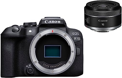 Canon EOS R10 body + obiettivo RF 16 mm f/2.8 STM