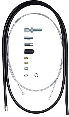 MOTOMASTER Kit de Bricolage de Câble D'embrayage de Câble de Commande de Moto Compatible avec Universel Honda Yamaha BMW Kawasaki Indian Suzuki Ducati Victory Triumph KTM Aprilia Harley Davidson