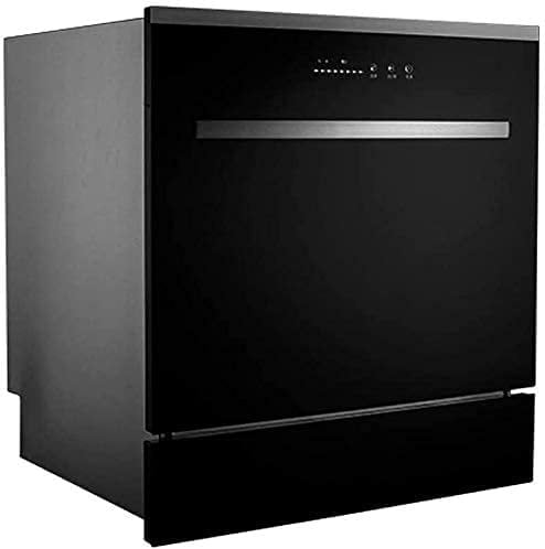 Compact Countertop Dishwasher, 8 Place Setting for Apartment Restaurant and Home Kitchen,Energy Saving Fast Cleaning and Drying Dishes