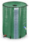 FIVMEN Serbatoio per Acqua Piovana 380 litri Barile per Acqua Piovana PVC Pieghevole con Coperchio e Rubinetto, Verde