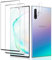 [2+2] Verre Trempé Pour Samsung Galaxy note 10 Plus Pouces, 2 * Protecteur d'écran et 2 * Caméra Arrière Protecteur, Dureté 9H Film Protecteur Vitre, Anti-rayures, 3D Incurvé Couverture Complète