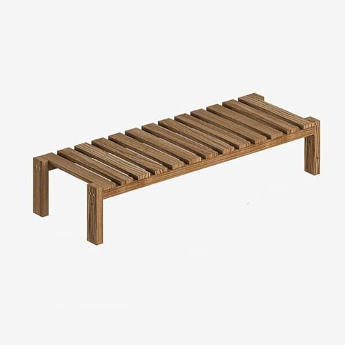 Rechteckiger Pflanzkasten aus Massivholz für Fensterbank, erweitern Sie Ihren Raum mit den Maßen 100 x 25 x 15 cm (L x B x H)