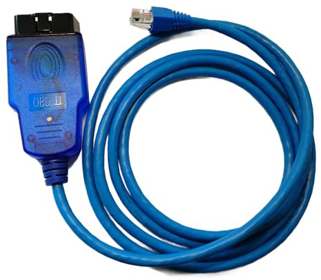 Dezanyc OBD OBD2 Ethernet Enet RJ45 OBDII Kabel Kompatibel mit Volvo SPA CMA VIDA PC 2016+