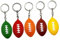 BESTonZON 5pièces Porte-clés Rugby Souvenirs Sportifs Pour Fans De Rugby Pendentifs Colorés Pour Clés Et Téléphones
