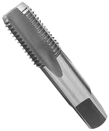 1/16 Zoll NPT-Rohrgewindebohrer aus Hochgeschwindigkeitsstahl, konischer Rohrgewindehahn zum Reinigen oder Nachgewinden beschädigter oder stauender Rohrgewinde