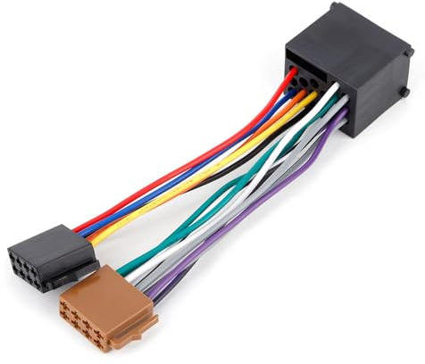 Cryfokt Stereo-Kabelbaum-Radio-Adapter-Kabelbaum für E36 E46 E39, Originalstandard, Hochwertiges ABS-Material, Kompatibel mit der Passform für 3er-Serie, 5er-Serie und 7er-Serie