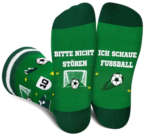 AGRIMONY Lustige Socken Herren - I'D RATHER BE Bunte Socken Männer Jungen Witzige Geschenke Weihnachten Ostern Geschenkideen