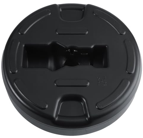 Asixxsix Schirmständer für Terrasse, Robuster Kunststoffständer mit Wasser- oder Sandfüllung für 28 Mm 40 Mm Stangen