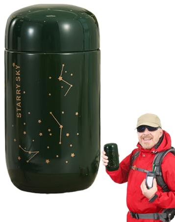 Bouteille d'eau isotherme - 200 ml en acier inoxydable - Anti-fuite - Bouteille d'eau thermique - Pour la maison, l'école, l'entraînement, le sport, les voyages en plein air, le camping, le cyclisme