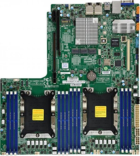 Supermicro X11DDW-NT Server Motherboard (Intel, 205 W, 10.4 GT/s, DDR4-SDRAM, 2133,2400,2666 MHz, 1536 GB)