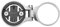 Fahrradcomputerhalterung - Aluminiumlegierung Radfahren Kilometerzähler-Erweiterungshalterung, Fahrradcomputerhalter (Farbe : Silver-for Garmin)