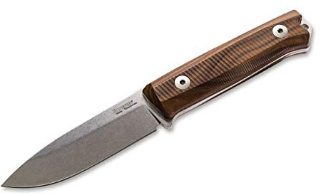 Lionsteel Unisex – Erwachsene B40 Santos Fahrtenmesser, braun, 22,7 cm