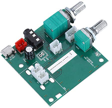 Stereo Amplifier Board, 20W Bluetooth 5.0 5V 3A 2.1 Channel Stereo Amplifier Digital AMP Board Module