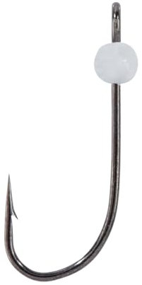 Balzer Trout Collector Haken mit Tungstenköpfen - 5 Jighaken, Farbe:Weiß, Größe/Gewicht:Gr. 6/0.21g