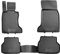 OMAC Gummimatten Fußmatten kompatibel mit BMW 5er E60 E61 Limo Touring 2003-2010 TPE 4X