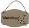 Türschild Winterdienst Vintage Holz Holzschild Deko Hausordnung Hanfkordel Kordel Schild