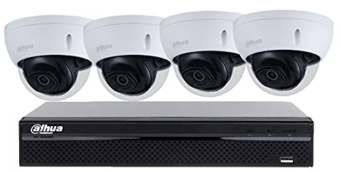 Dahua kit 4 Caméras IP PoE 2mégapixels vidéosurveillance