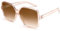 Dollger Oversized Square Sunglasses for Women Men Retro Ladies Sunglasses Designer Fashion Shades UV Protection ，Brown