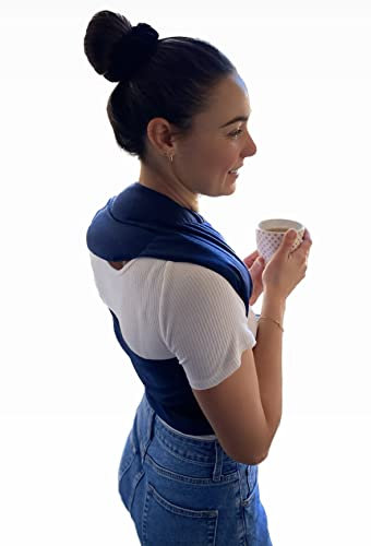 Winter Geschenkidee Bonblatt® Rapskornkissen | Wärmekissen aus Baumwolle (Bio) mit Rapssamen Füllung | universal für Nacken, Rücken, Schulter + Bauch | ökologisch, natürlich + fair aus Deutschland