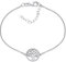 Materia Damen Armband Silber 925 - Baum des Lebens Anhänger 16-19,5cm SA-146-Silber